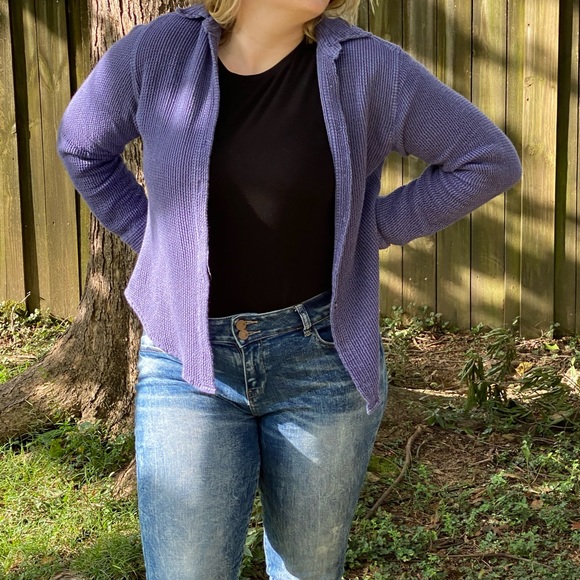 The Territory Ahead Waffle Knit Button Down - Picture 1 of 4